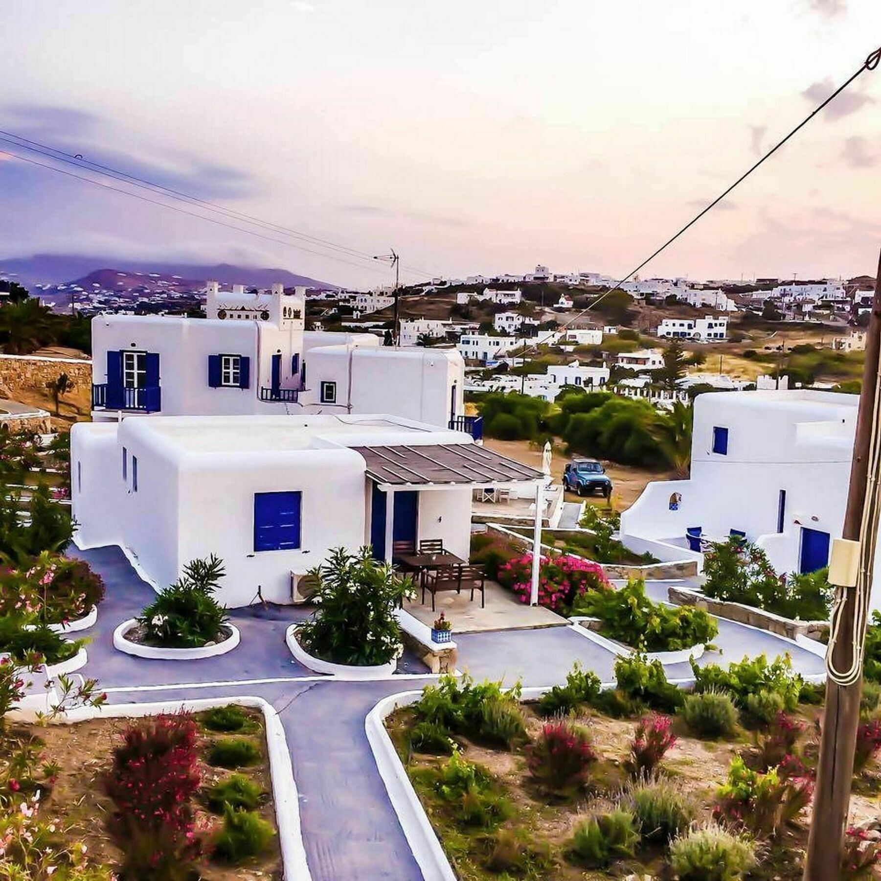 Gryparis' Club Apartments Mykonos Town Eksteriør billede